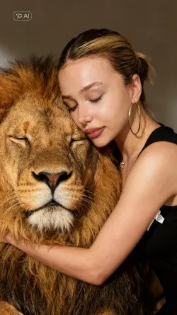 Hug Lion