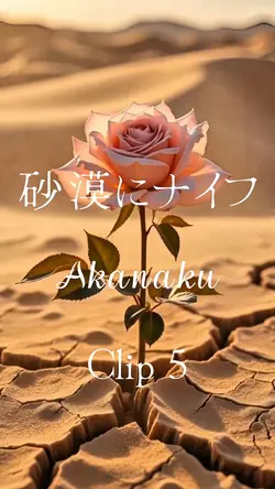 砂漠にナイフ