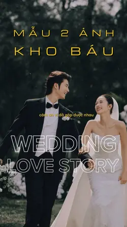 Mẫu Đám Cưới❣️2 Ảnh  