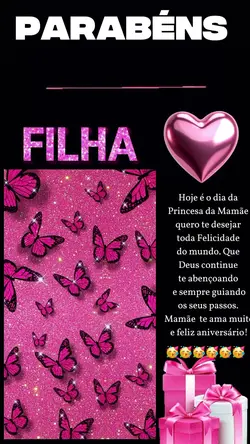 Parabéns Filha
