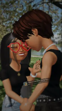 heart glasses w. 😻.