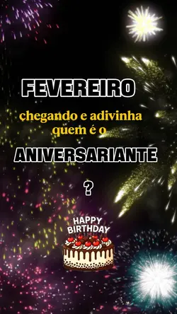Feliz aniversário 