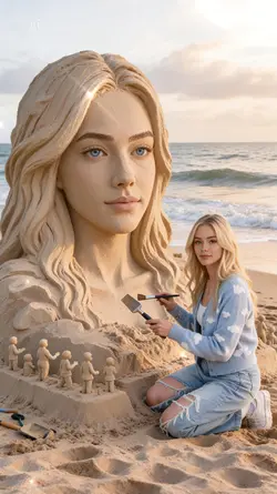 sand sculpture