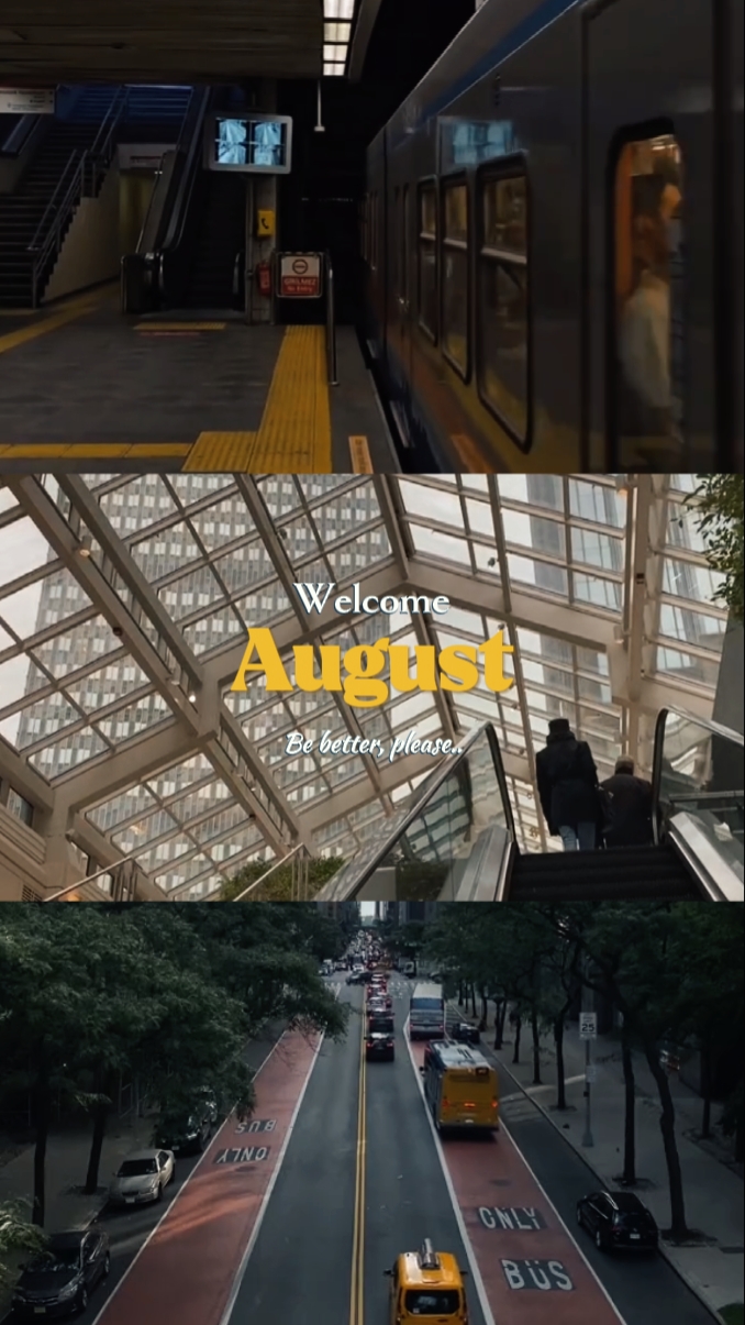 Bienvenido agosto