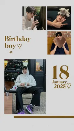 BIRTHDAY 18 JANUARY