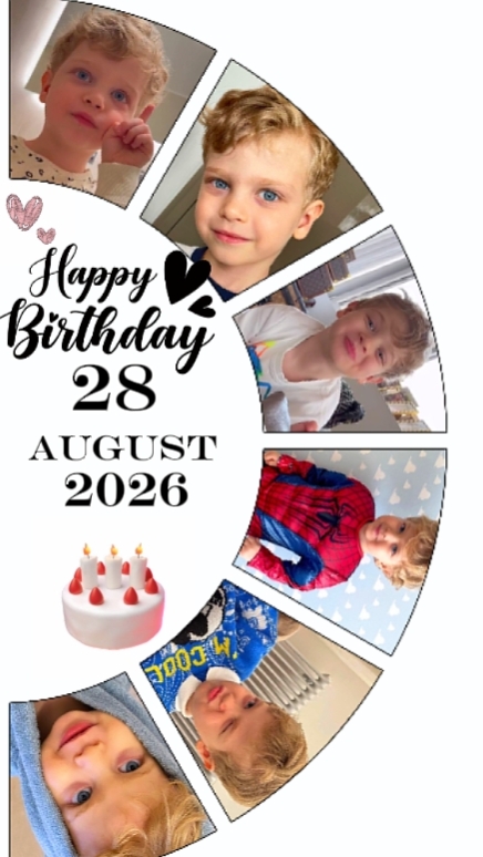HBD SON 28 AUGUST