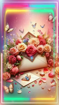 Envelope floral 