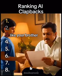 Ranking AI Clapbacks