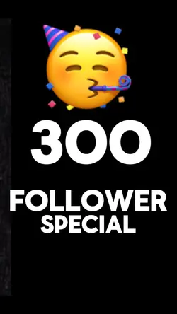 TYSM for 300