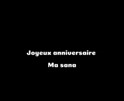 Joyeux anniversaire 