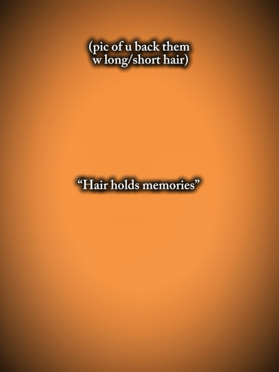 Mga alaala sa paghawak ng buhok 