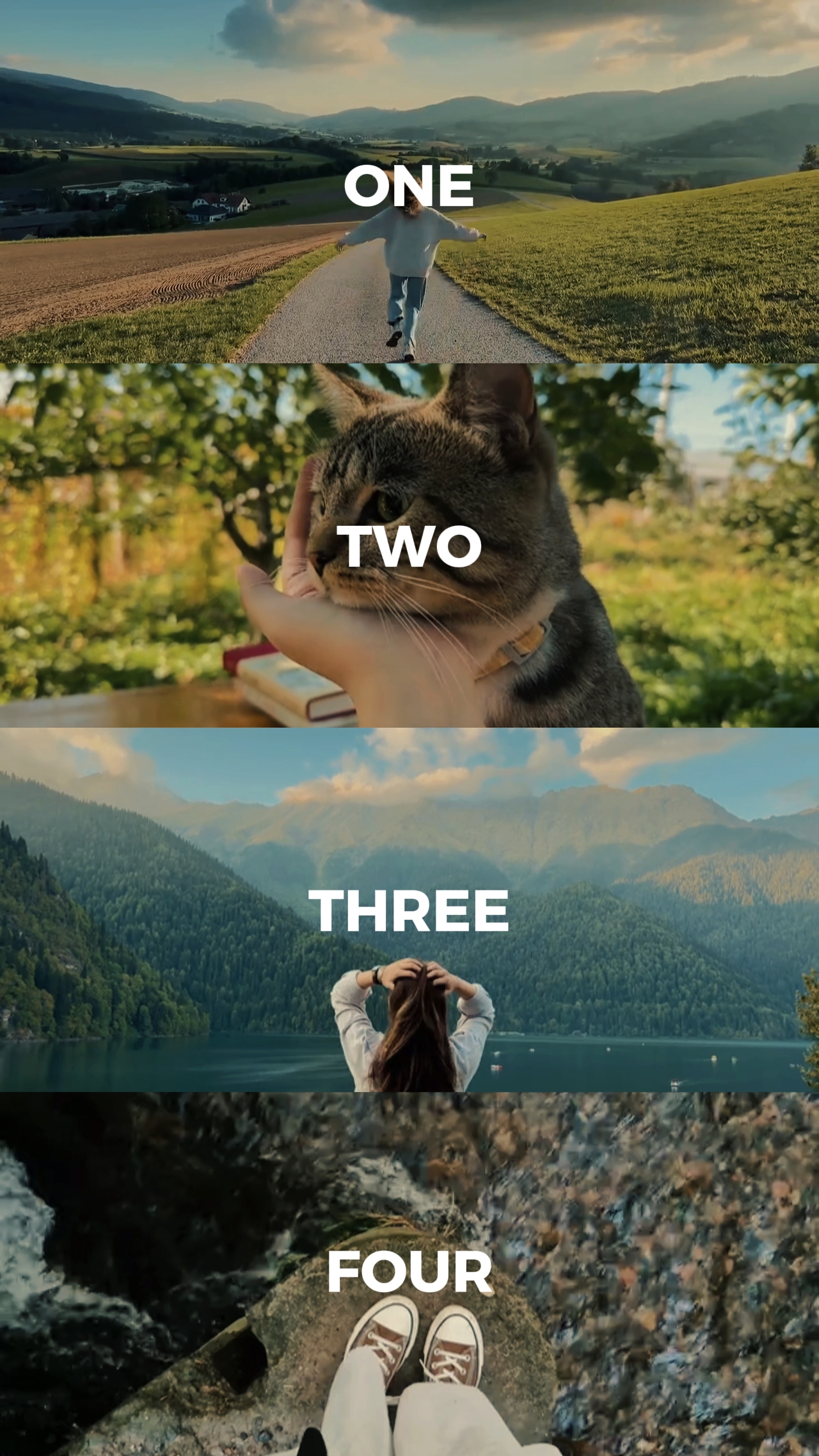 ¡UNO DOS TRES CUATRO!