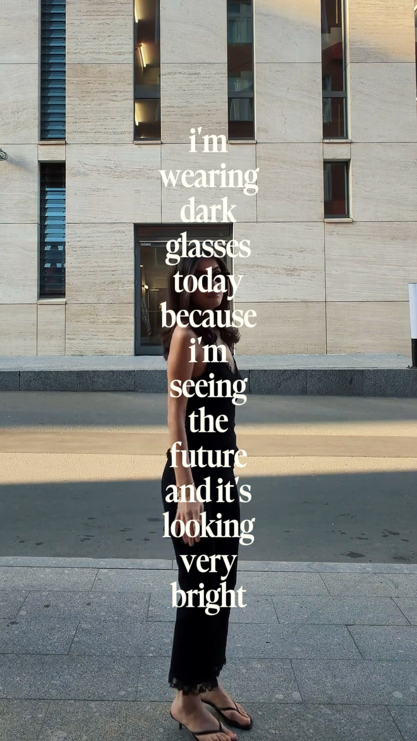 i'm wearing dark 