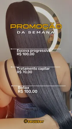 Promoção de beleza