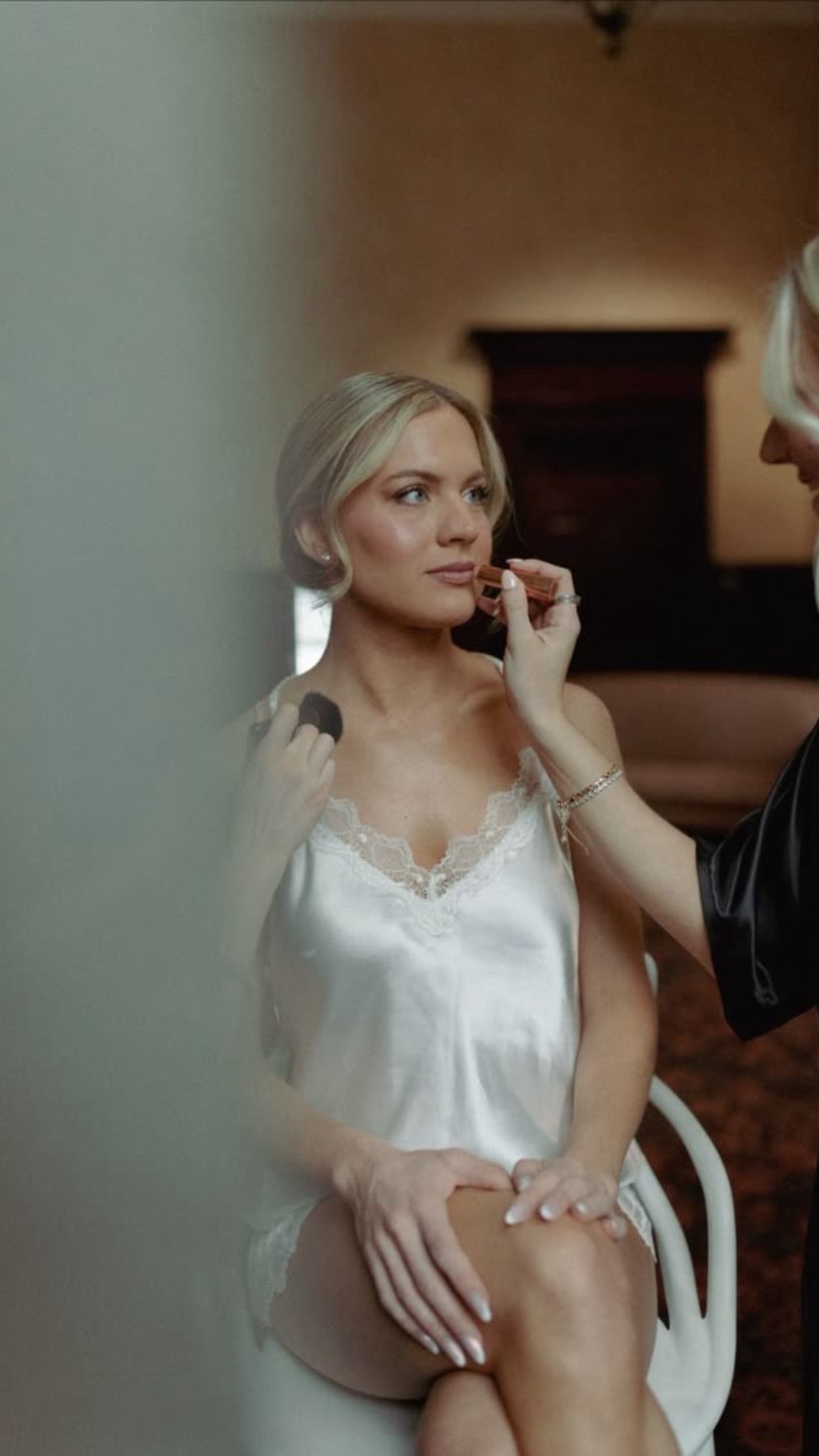 Fotos de preparación para la boda