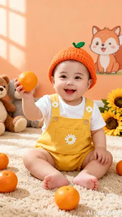 Ghép ảnh em bé cute 