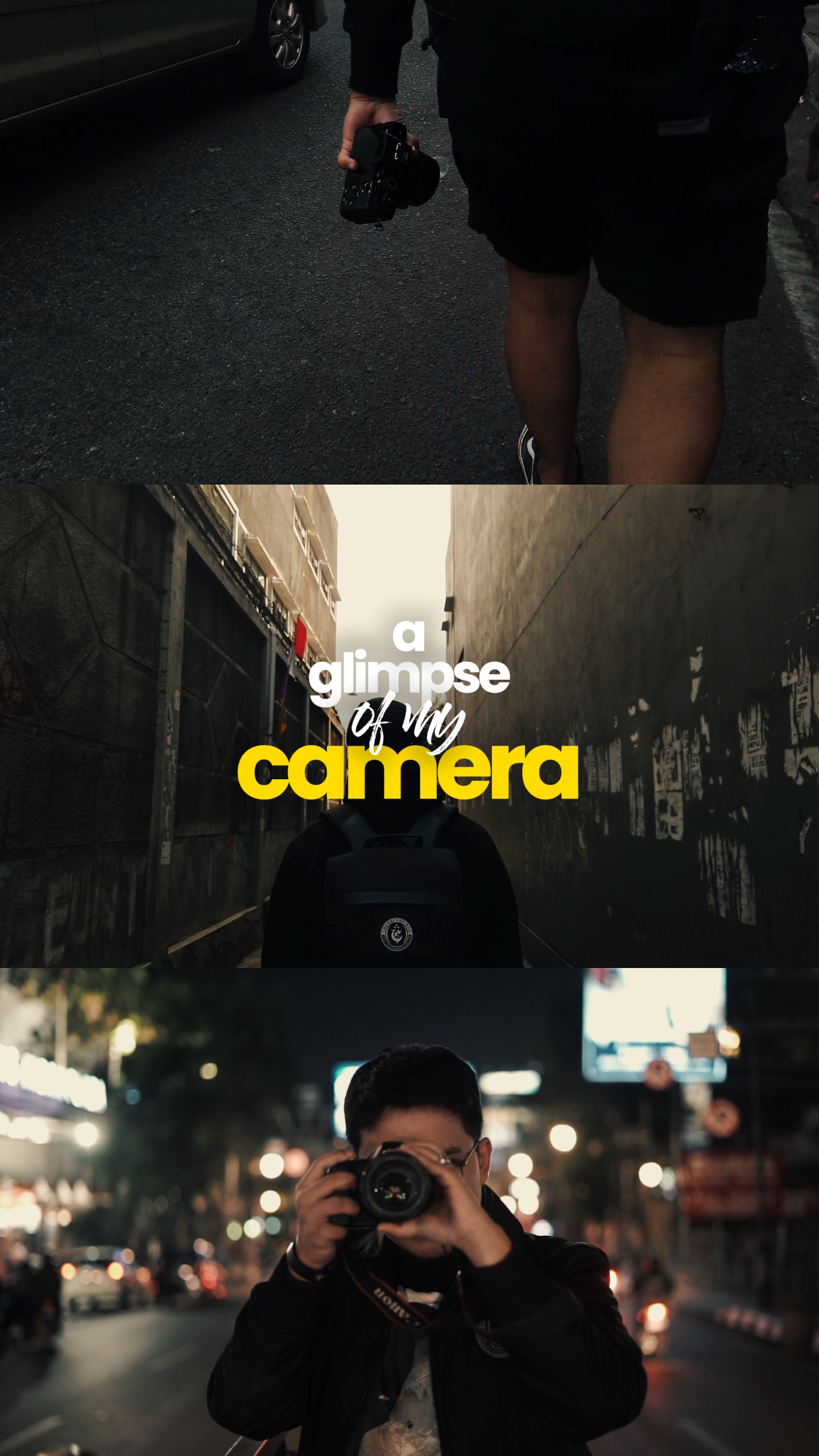 A glimpse of camera