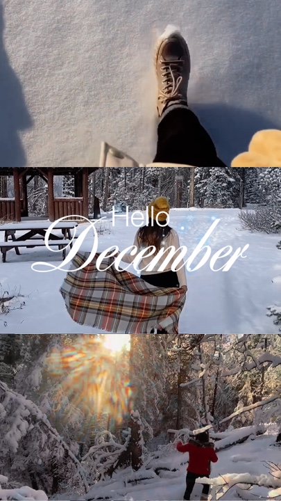 Bonjour décembre
