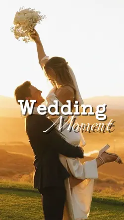 Wedding moment