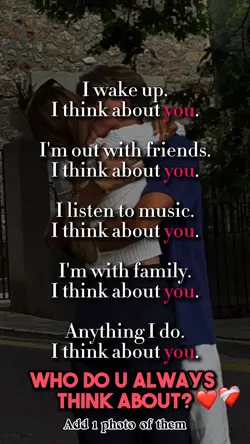 Who do u think bout❤️‍🩹