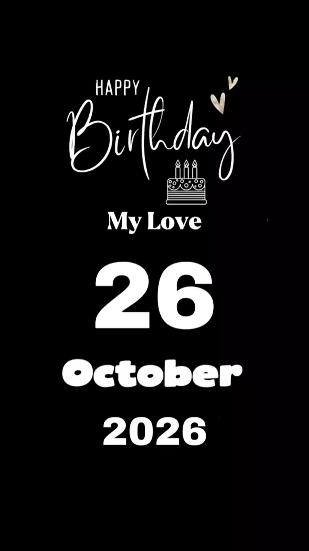 bday 26 october 