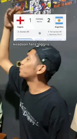 keadaan fans Inggris