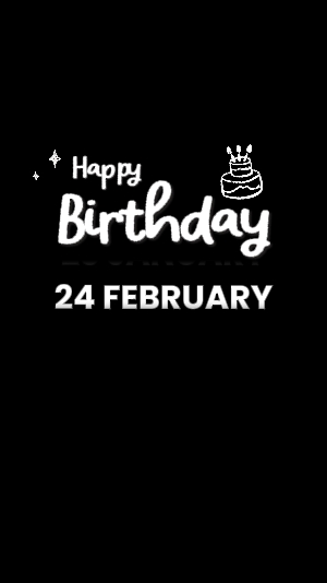 Cumpleaños 24 de febrero