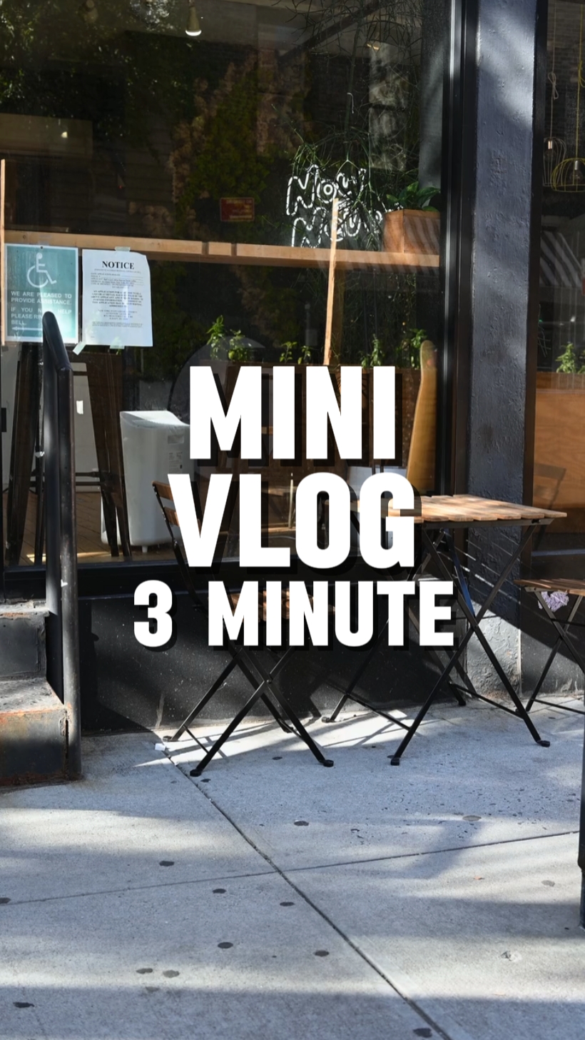 3 dakikalık vlog 