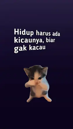 Harus ada kicaunya