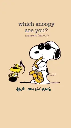 WHICH SNOOPY ARE YOU