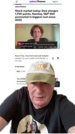 Trump destroys stock