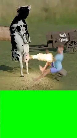 cow eat bullet