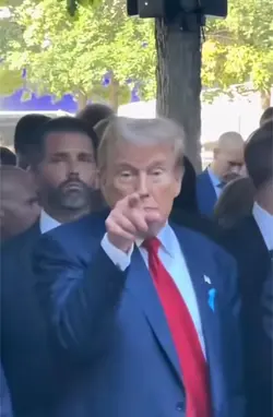Trump watching you 