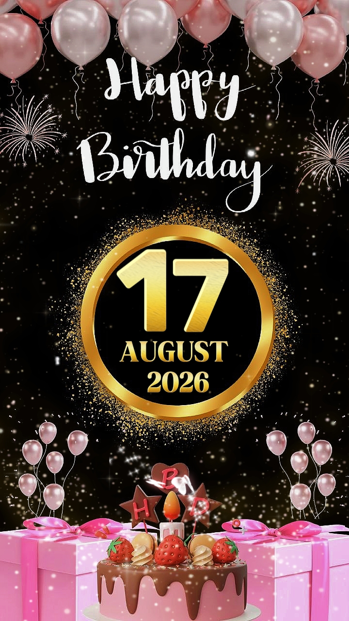 HBD 17 août 2026