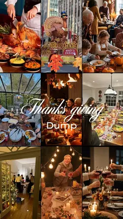Thanks giving dump