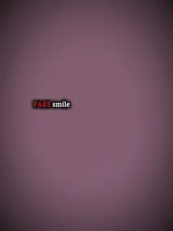 fake and real smile 