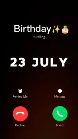 HBD 23 JULY 2026
