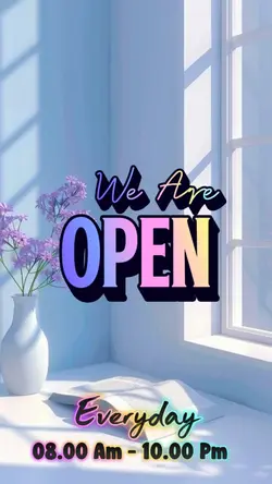 We Are Open