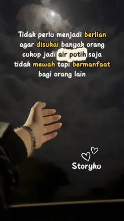 Cukup Jadi Air Putih