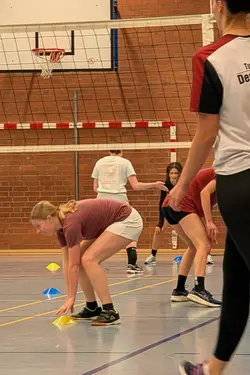 Volleyba training 
