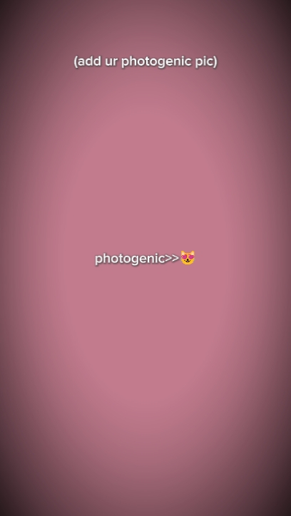 photogénique 