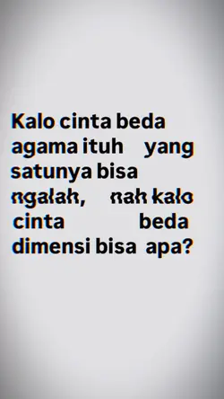 cinta beda agama Vs