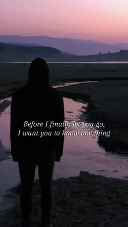 Before I let you go
