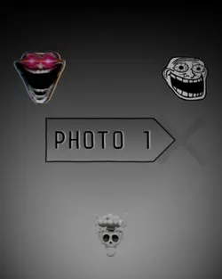 TROLL FACE & SKULL