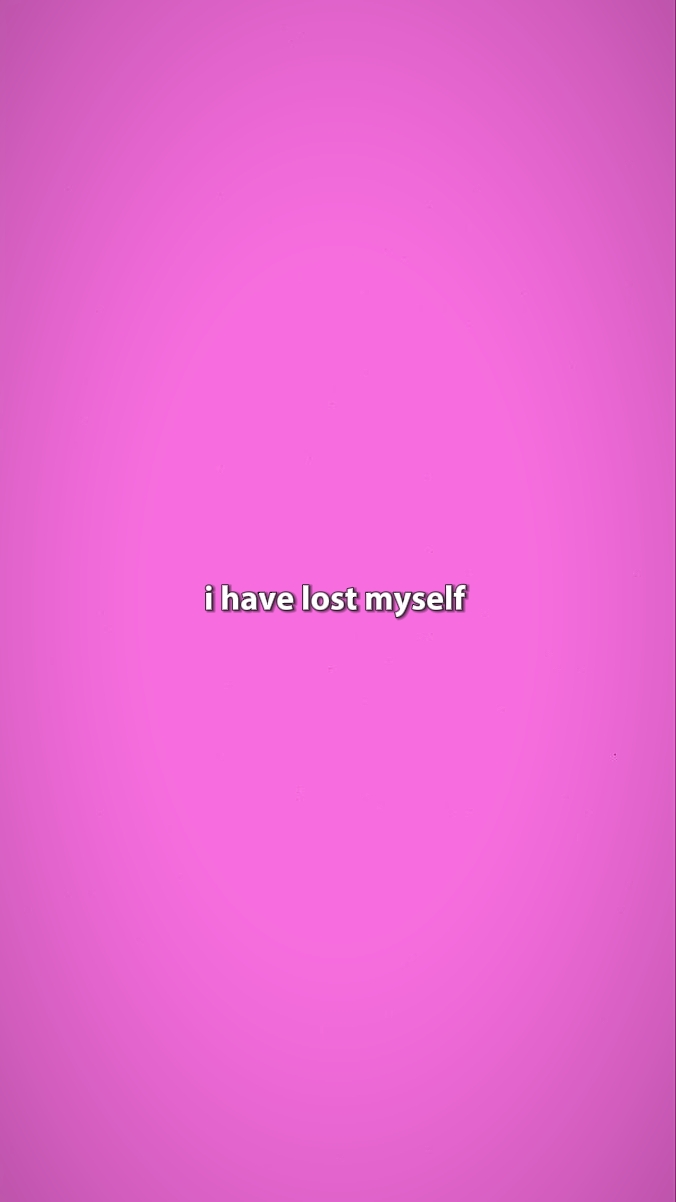 lost my self 