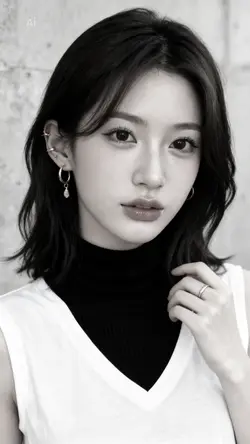 AI black white