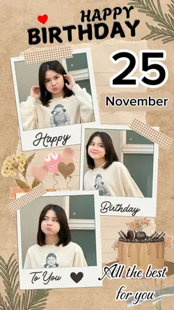 HBD 25 NOVEMBER 