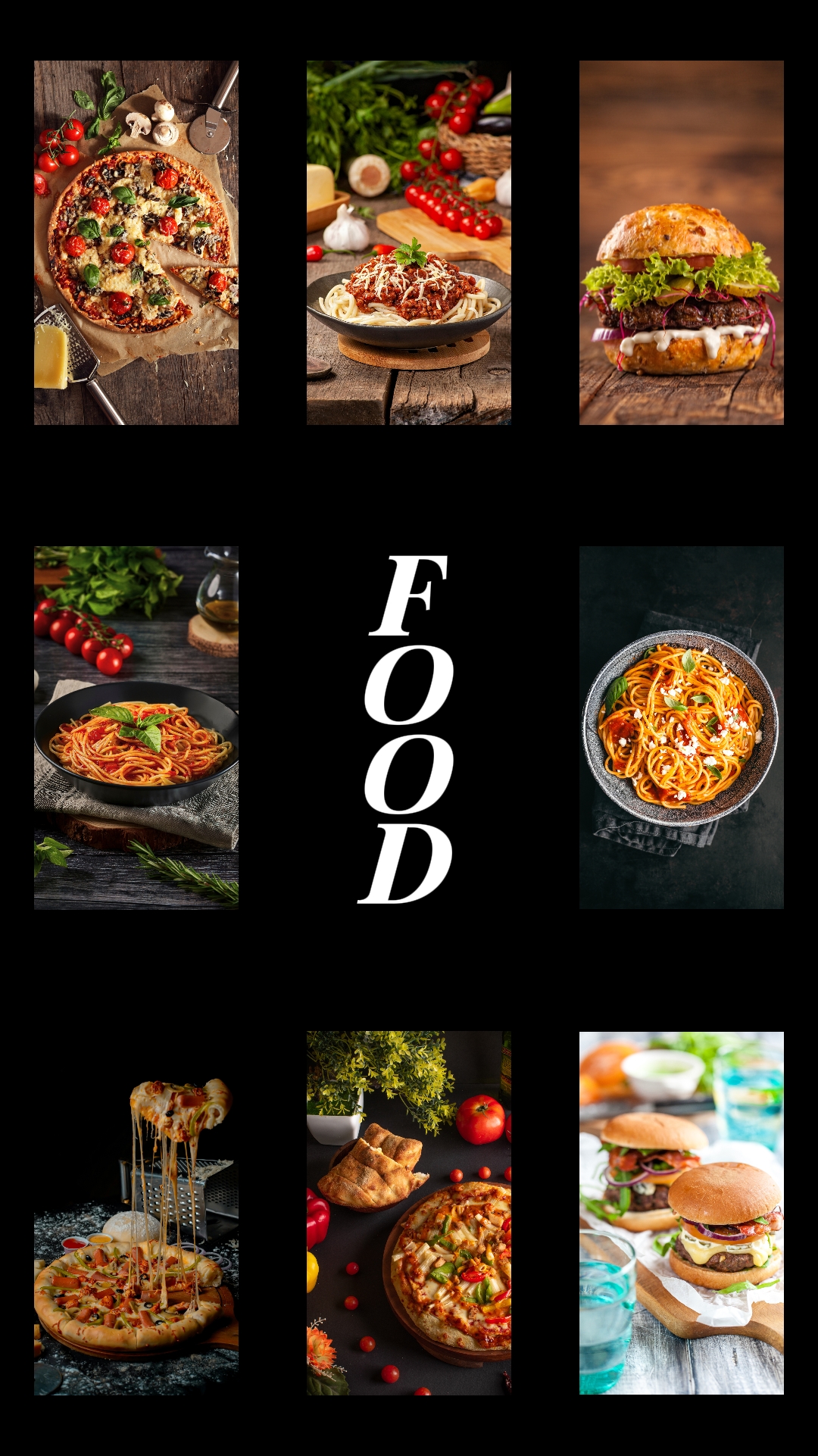 Menu de comida