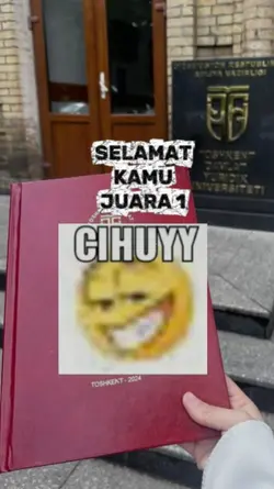 selamat kamu juara 1