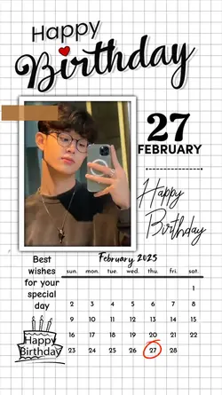 HBD 27 FEBRUARY 2025